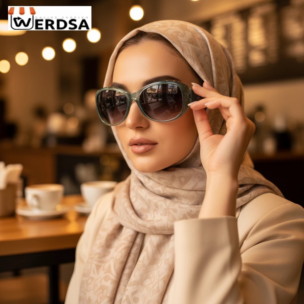  عینک آفتابی زنانه لنز دودی طرح جوایز کد 1598 سه تا بخر سه تا ببر 